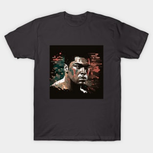 Muhammad Ali colourful illustration T-Shirt